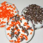 Orange Brown Oreos - 1 Dozen (12) Chocolate Candy..